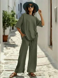 women-s-cotton-linen-sets-linen-blend-pa-dark-gray-5