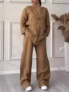 women-s-cotton-linen-sets-long-sleeve-cr-brown-4