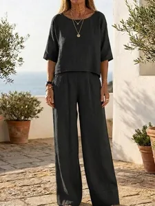 women-s-cotton-linen-sets-pants-sets-bol-black-3