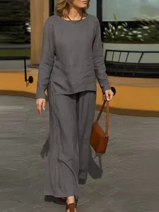 women-s-cotton-linen-sets-pants-sets-bol-gray-6