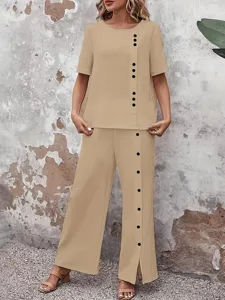 women-s-cotton-linen-sets-pants-sets-bol-khaki-5