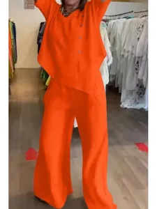 women-s-cotton-linen-sets-pants-sets-bol-orange-11