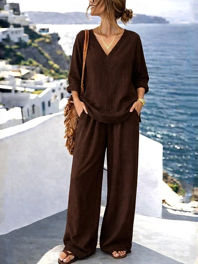 women-s-cotton-linen-sets-pants-sets-lon-brown-9