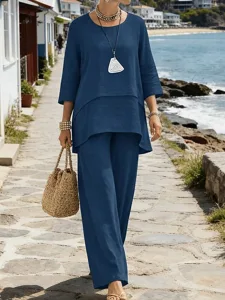 women-s-cotton-linen-sets-pants-sets-lon-dark-navy-7