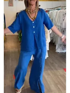 women-s-cotton-linen-sets-pants-sets-sho-blue-7