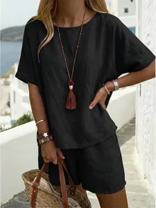 women-s-cotton-linen-sets-two-piece-sets-black-2