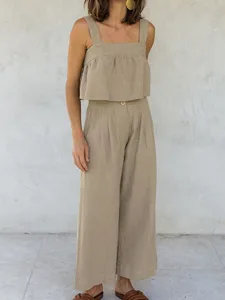women-s-cotton-linen-sets-two-piece-sets-khaki-6