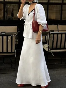 women-s-cotton-linen-sets-two-piece-sets-white-14