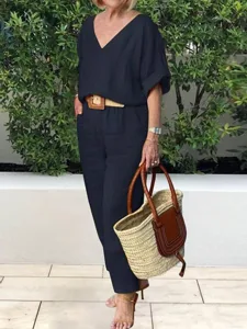 women-s-cotton-linen-shirts-blouse-pants-dark-navy-7