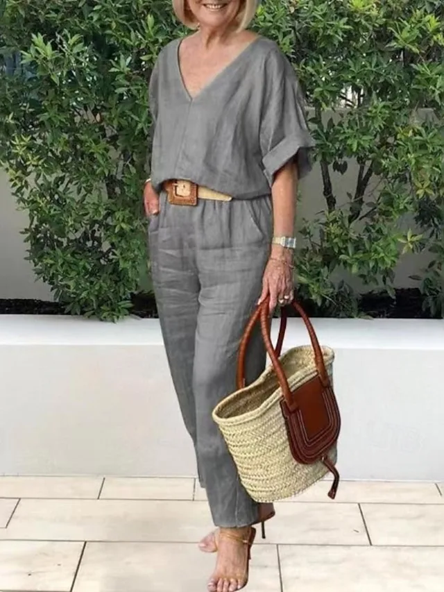 women-s-cotton-linen-shirts-blouse-pants-gray-1