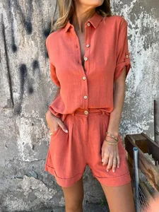women-s-cotton-linen-shirts-cotton-blend-orange-4