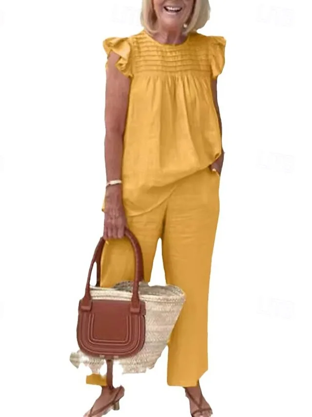 women-s-cotton-linen-shirts-cotton-blend-yellow-6