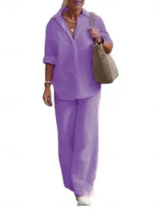 women-s-cotton-sets-pants-sets-100-cotto-purple-8