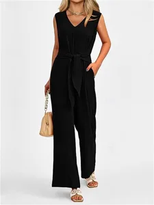women-s-jumpsuit-active-solid-color-slee-black-5