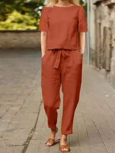 women-s-loungewear-two-piece-sets-fashio-orange-11