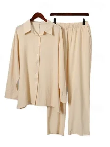 women-s-shirt-cotton-linen-sets-two-piec-beige-4