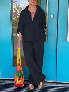 women-s-shirt-linen-inspired-sets-two-pi-navy-blue-6