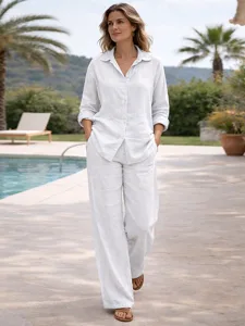 women-s-two-piece-sets-cotton-blend-sets-white-7