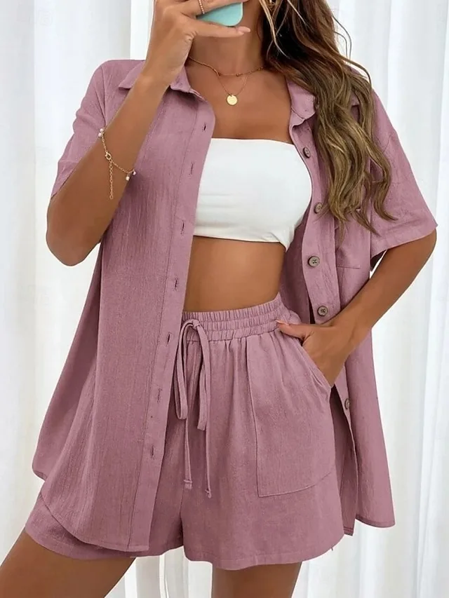 women-s-two-piece-sets-cotton-shirt-shor-default-17
