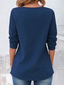 womens-t-shirt-langarm-einfarbig-stylish-default-2