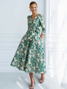 a-linie-knochellange-blumenkleid-cocktai-grun-20