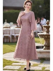 a-linie-knochellange-partykleid-cocktail-pudriges-rosa-2