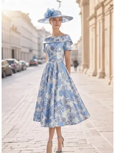 a-linie-tee-lange-abendkleid-blumenkleid-himmelblau-4