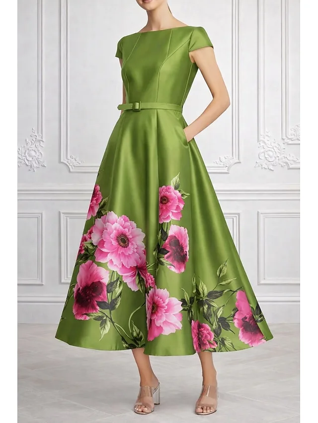 a-linie-tee-lange-cocktailkleider-elegan-grun-6