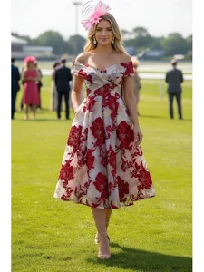 a-linie-tee-lange-cocktailkleider-elegan-rote-1