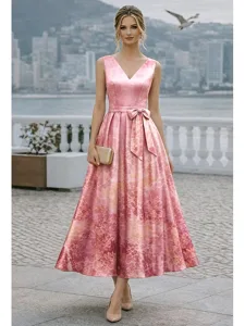 a-linie-tee-lange-cocktailkleider-kleide-rosa-3