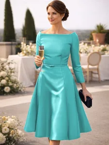 a-linie-tee-lange-knielang-partykleid-co-blau-16