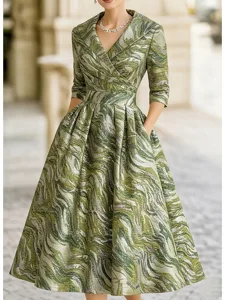 a-linie-tee-lange-partykleid-cocktailkle-armeegrun-9