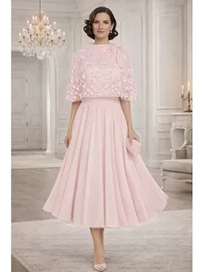a-linie-tee-lange-partykleid-cocktailkle-rosa-3