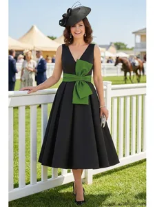 a-linie-tee-lange-partykleid-cocktailkle-schwarz-1