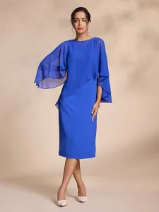 blaues-lassiges-chiffon-kleid-mit-runden-blau-1
