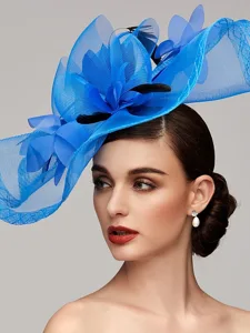 blumen-feder-netz-kentucky-derby-hut-fas-blau-29