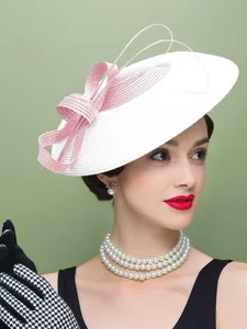 damen-fascinator-pillbox-hut-kappe-hochz-rosa-wei-16