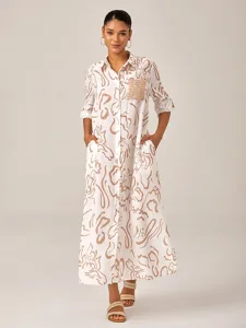 damen-hemdblusenkleid-druckkleid-maxikle-aprikose-1