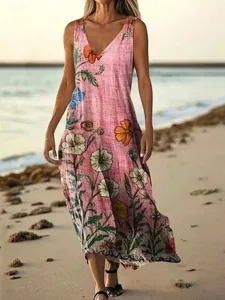 damen-langes-kleid-maxikleid-freizeitkle-hellrosa-4