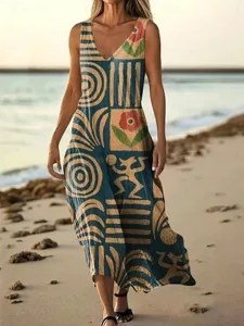 damen-langes-kleid-maxikleid-freizeitkle-marineblau-5