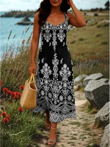 damen-maxi-kleid-boho-a-linie-kleid-off-schwarz-1