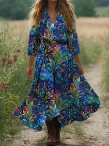 damen-maxi-kleid-boho-kleid-western-klei-blau-4