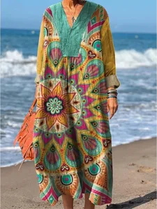 damen-maxi-kleid-boho-sommerkleid-a-lini-grun-3