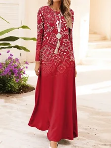 damen-maxi-kleid-vintage-bohemian-a-lini-rote-4