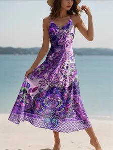 damen-maxidress-casual-kleid-a-linie-kle-purpur-4