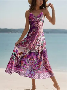 damen-maxidress-casual-kleid-a-linie-kle-rosa-6