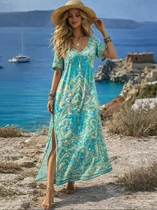 damen-maxikleid-a-linie-kleid-lassig-tag-hellgrun-4