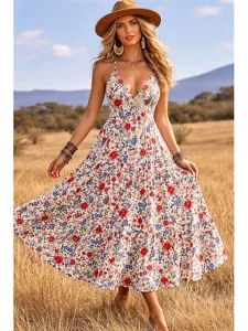 damen-maxikleid-boho-kleid-sommerkleid-f-rote-2