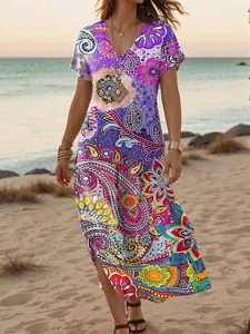damen-maxikleid-freizeitkleid-a-linie-kl-purpur-6