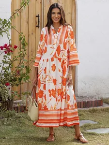 damen-maxikleid-orange-satin-lockere-pas-default-6